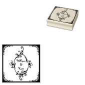 装飾モノグラム ラバースタンプ (押印)