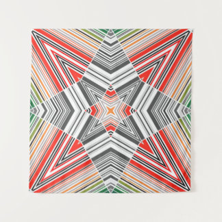 装飾ライン:シームレストライプのスな背景 タペストリー