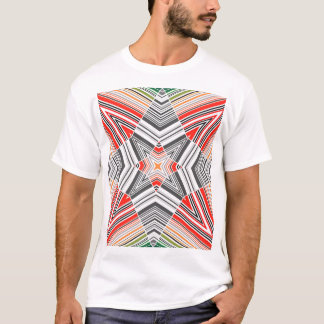 装飾ライン：シームレストライプのスな背景 Tシャツ