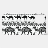 装飾ラクダのシームレスパターンデザイン Case-Mate iPhoneケース (裏面 (横))