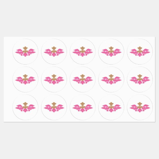 装飾ラベル | カスタムヴィンテージ住所 シール (シート)