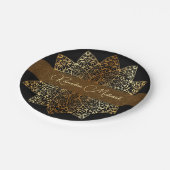 装飾ラマエレガントダンムバラクフィタールパーティー ペーパープレート (アングル)