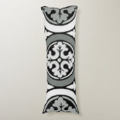 装飾ルネッサンスロゼットタイルデザイン ボディピロー (正面縦)