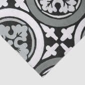 装飾ルネッサンスロゼットタイルデザイン 薄葉紙 (詳細)