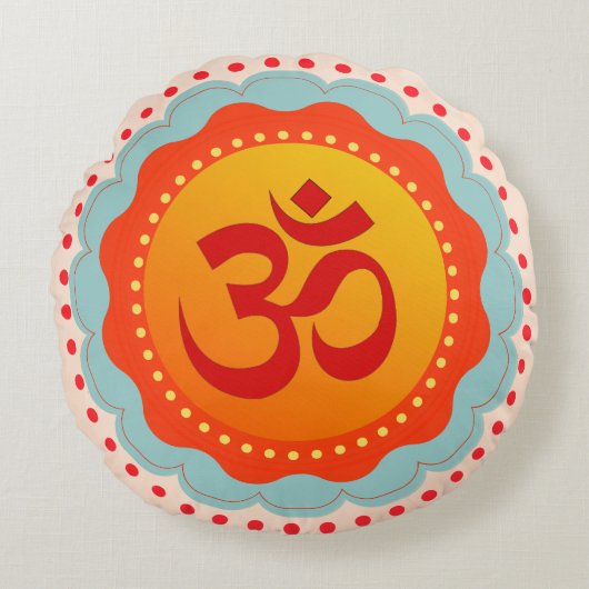 装飾ルーム ラウンドクッション (正面)