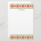 装飾レシピシート 便箋 (正面/裏面)