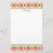 装飾レシピシート 便箋 (正面)