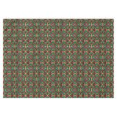 装飾レッドグリーンホリデーテーブルクロス テーブルクロス (正面(横))