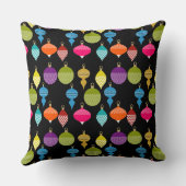装飾レトロクリスマス装飾ボール クッション (裏面)