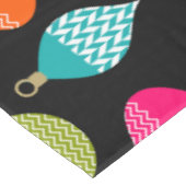 装飾レトロクリスマス装飾ボール テーブルクロス (アングル)