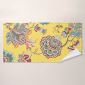 装飾ヴィンテージシームレスパターン。伝統的m バスタオル (バスタオル)