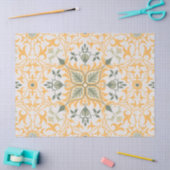 装飾ヴィンテージフローラつる植物 薄葉紙 (クラフト)