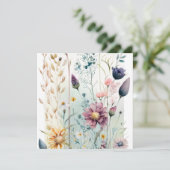 装飾ヴィンテージ水彩花 (スタンド正面)