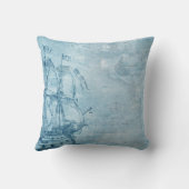 装飾ヴィンテージ クッション (裏面)