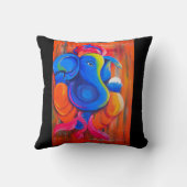 装飾主ガネシャインディアン神話 クッション (裏面)