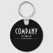装飾会社名 キーホルダー (裏面)