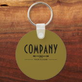 装飾会社名 キーホルダー (裏面)