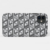 装飾六角形モザイクパターン#6 Case-Mate iPhoneケース (裏面(横))