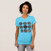 装飾円 Tシャツ (正面フル)