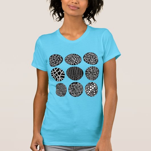 装飾円 Tシャツ (正面)