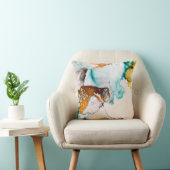 装飾写真。装飾絵を描。アルコールインク  クッション (椅子)