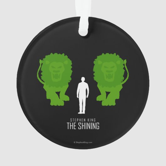 装飾刈り込み法のライオン オーナメント (裏面)