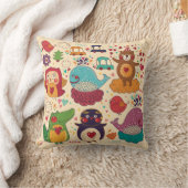 装飾動物 クッション (ブランケット)