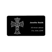 装飾十字架 ラベル (正面)