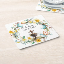 装飾卵とクロス私のフローライースター