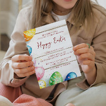 装飾卵と年間ハッピーイースター