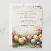 装飾卵フローラ及び卵狩り 招待状 (正面)