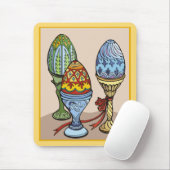 装飾卵マウスパッド マウスパッド (マウス)