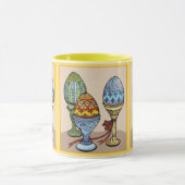 装飾卵マグカップ マグカップ (中央)