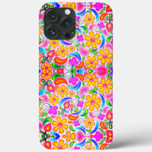 装飾可能なおもしろいカラーフローラCase-Mate iPhoneケース iPhone 13 Pro Maxケース