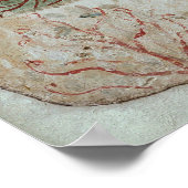 装飾品のある私有地の庭園 ポスター (角)