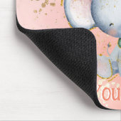 装飾品クリスマスベビーゾウ マウスパッド (コーナー)