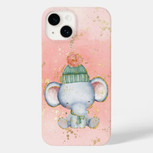 装飾品クリスマスベビーゾウ Case-Mate iPhone 14ケース
