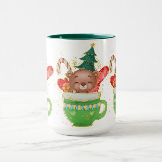 装飾品クリスマスベ大切アーマグ マグカップ (中央)