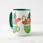 装飾品クリスマスベ大切アーマグ マグカップ (正面左)