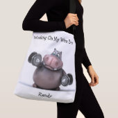 装飾品3Dヒッポリフティングウェイト クロスボディバッグ (クローズアップ)