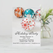 装飾品 ホリデーパーティーの招待状 招待状 (スタンド正面)