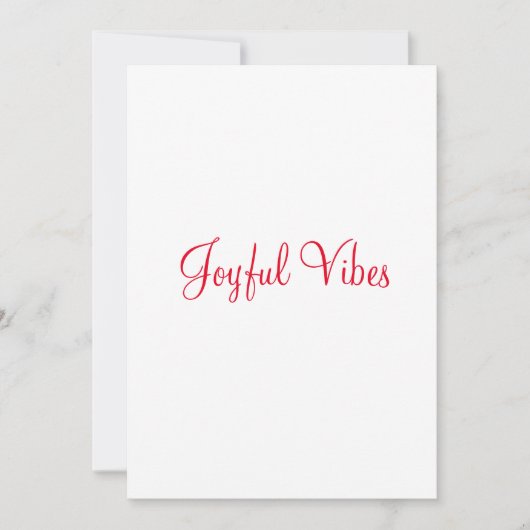 装飾品 招待状 (正面)