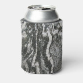 装飾地質学ロックテクスチャ（名前あり） 缶クーラー (缶裏面)
