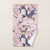 装飾大理石 バスタオルセット (ハンドタオル)