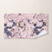 装飾大理石 バスタオルセット (ハンドタオル)