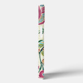 装飾孔雀とカラフル花 Case-Mate iPhoneケース (裏面 / 右)