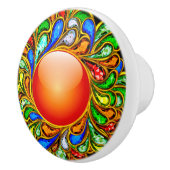 装飾宝石ドロワきらきら光るーブノブ – SRF セラミックノブ (右)