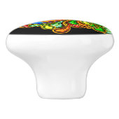 装飾宝石ドロワーノブ – SRF セラミックノブ (側面)