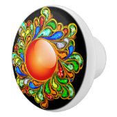 装飾宝石ドロワーノブ – SRF セラミックノブ (右)