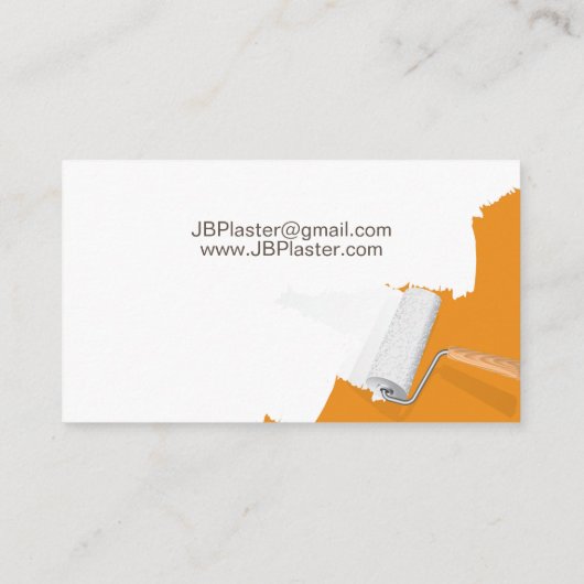 装飾家の画家 名刺 (裏面)